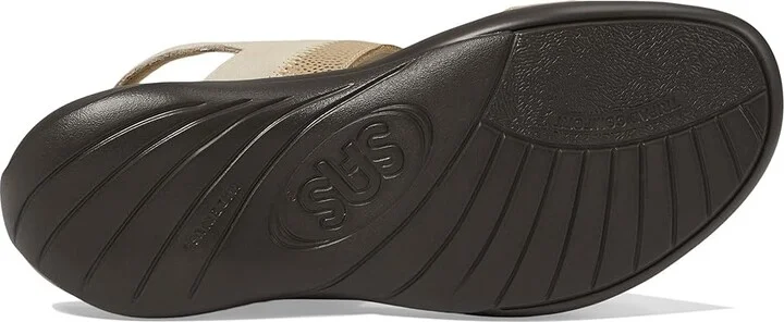 SAS Nudu Adjustable Comfort Sandal Women's Shoes Golden : 7 S - Slim (AAA), Leather - Image 4