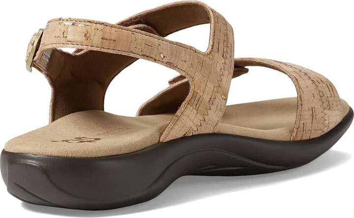 SAS Nudu Adjustable Comfort Sandal Women's Shoes Golden Cork : 7 S - Slim (AAA) - Image 4