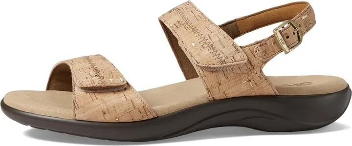 SAS Nudu Adjustable Comfort Sandal Women's Shoes Golden Cork : 7 S - Slim (AAA) - Image 6