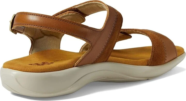 SAS Nudu Adjustable Comfort Sandal Women's Shoes Hazel : 7 N - Narrow (AA), Leather - Image 4