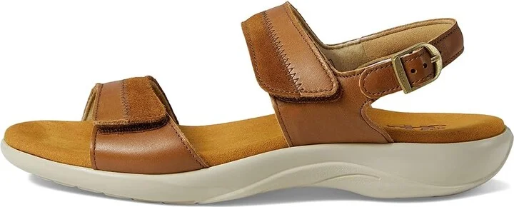SAS Nudu Adjustable Comfort Sandal Women's Shoes Hazel : 7 N - Narrow (AA), Leather - Image 5