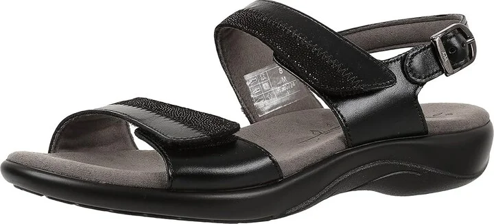 SAS Nudu Adjustable Comfort Sandal Women's Shoes Midnight : 7 N - Narrow (AA), Leather - Image 2
