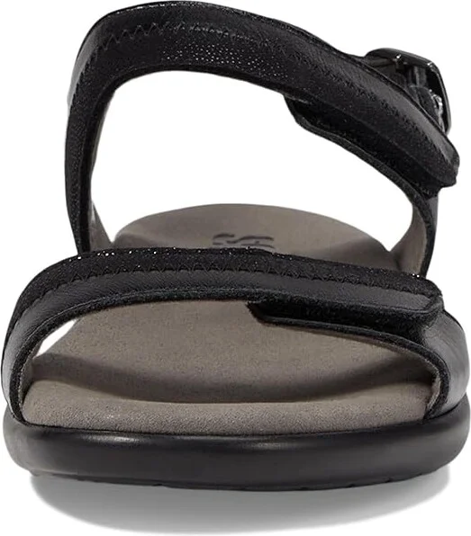 SAS Nudu Adjustable Comfort Sandal Women's Shoes Midnight : 7 N - Narrow (AA), Leather - Image 3