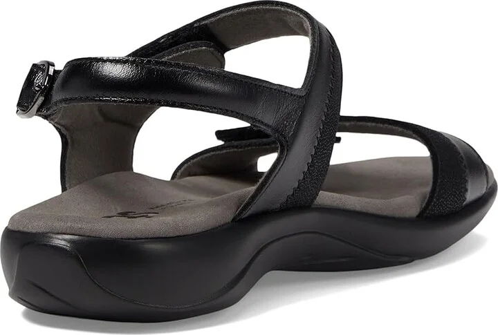 SAS Nudu Adjustable Comfort Sandal Women's Shoes Midnight : 7 N - Narrow (AA), Leather - Image 5