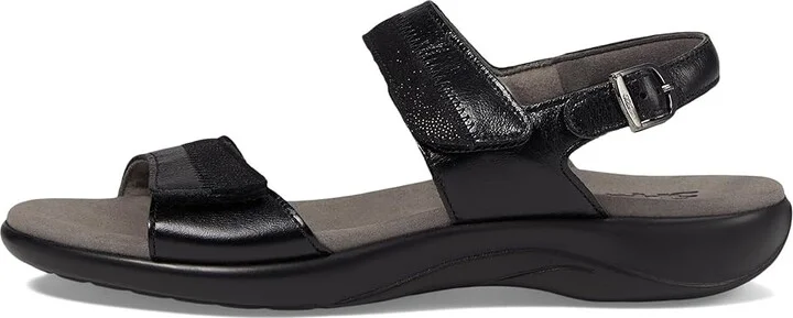 SAS Nudu Adjustable Comfort Sandal Women's Shoes Midnight : 7 N - Narrow (AA), Leather - Image 7