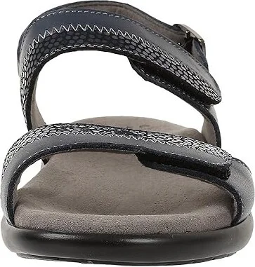 SAS Nudu Adjustable Comfort Sandal Women's Shoes Navy : 7 N - Narrow (AA), Leather - Image 6