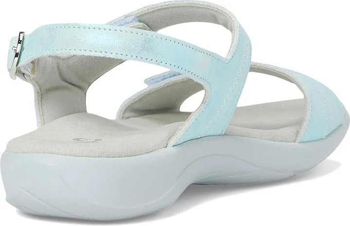 SAS Nudu Adjustable Comfort Sandal Women's Shoes Shining Sea : 8 W - Wide (C), Leather - Image 4