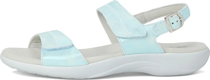 SAS Nudu Adjustable Comfort Sandal Women's Shoes Shining Sea : 8 W - Wide (C), Leather - Image 6