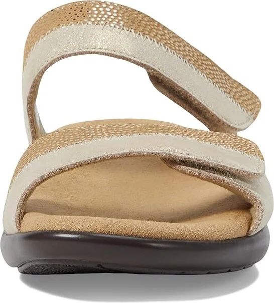 SAS Nudu Adjustable Slide Women's Slide Shoes Golden : 6 (S) Slim, Leather - Image 3