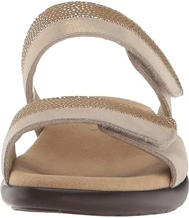 SAS Nudu Adjustable Slide Women's Slide Shoes Golden : 6 (S) Slim, Leather - Image 6