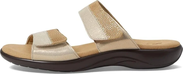 SAS Nudu Adjustable Slide Women's Slide Shoes Golden : 6 (S) Slim, Leather - Image 7