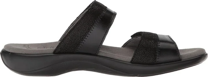 SAS Nudu Adjustable Slide Women's Slide Shoes Midnight : 7 (M) Medium, Leather - Image 8
