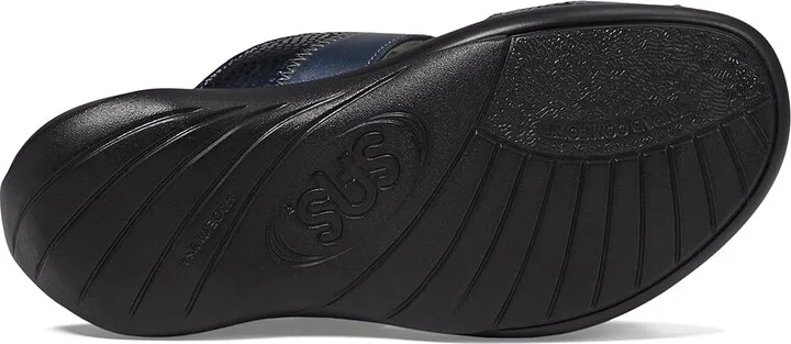 SAS Nudu Adjustable Slide Women's Slide Shoes Navy : 8 (M) Medium, Leather - Image 4