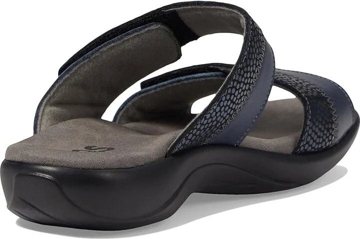 SAS Nudu Adjustable Slide Women's Slide Shoes Navy : 8 (M) Medium, Leather - Image 5