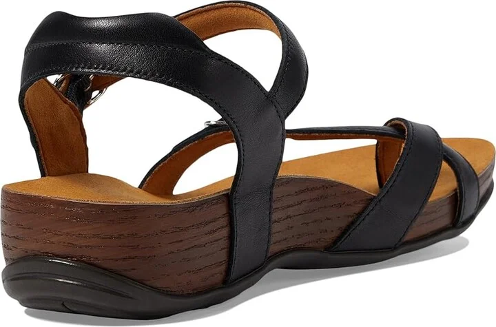 SAS Pampa Comfort Toe Loop Sandal Women's Shoes Black : 5.5 M - Medium (B), Leather - Image 5