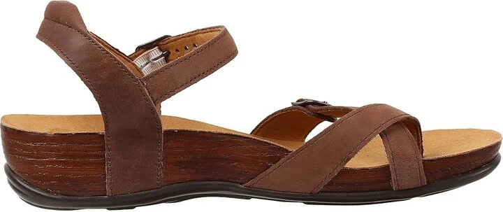 SAS Pampa Comfort Toe Loop Sandal Women's Shoes Chocolate : 5 M - Medium (B), Leather - Image 8
