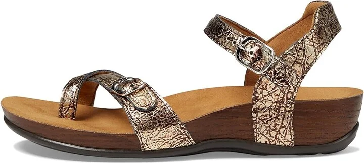 SAS Pampa Comfort Toe Loop Sandal Women's Shoes Fantasia : 11 W - Wide (C), Leather - Image 7