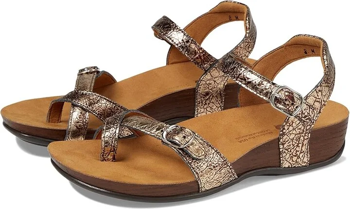 SAS Pampa Comfort Toe Loop Sandal Women's Shoes Fantasia : 11 W - Wide (C), Leather