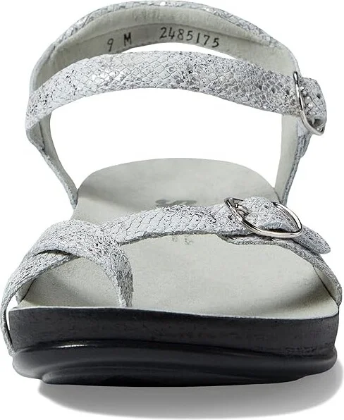 SAS Pampa Comfort Toe Loop Sandal Women's Shoes Plata : 5 M - Medium (B), Leather - Image 2