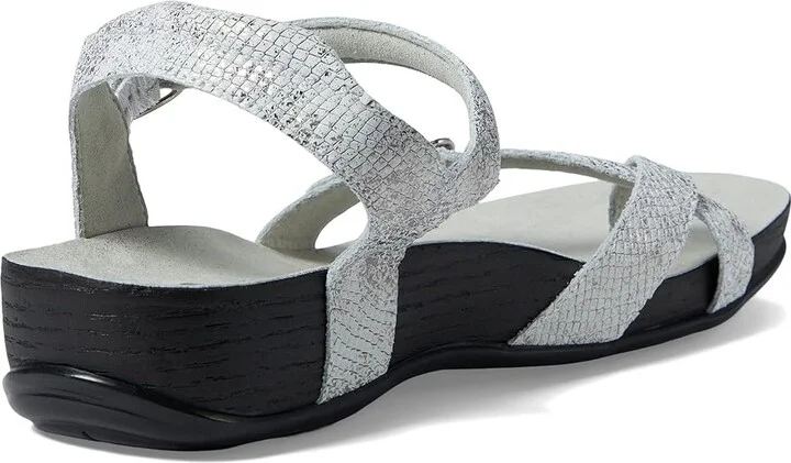 SAS Pampa Comfort Toe Loop Sandal Women's Shoes Plata : 5 M - Medium (B), Leather - Image 4