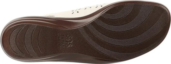 SAS Quatro Adjustable Comfort Sandal Women's Shoes Bone : 6.5 M - Medium (B), Leather - Image 4