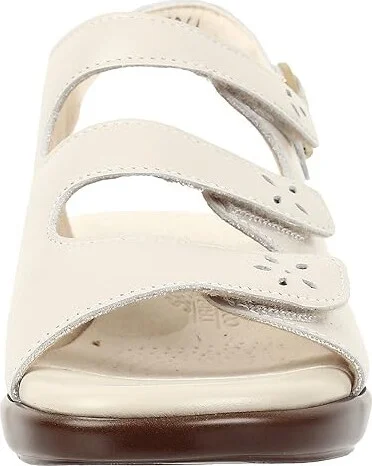 SAS Quatro Adjustable Comfort Sandal Women's Shoes Bone : 6.5 M - Medium (B), Leather - Image 6
