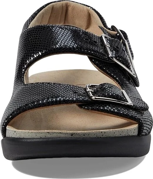 SAS Relaxed Comfort Sandal Women's Shoes Black Snake : 5 M - Medium (B) - Image 3