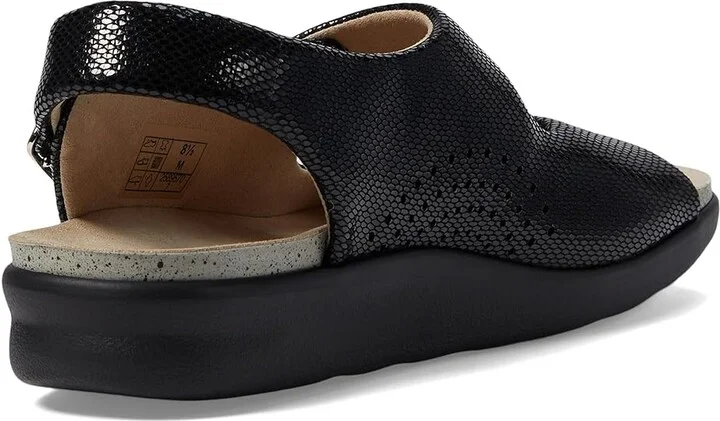 SAS Relaxed Comfort Sandal Women's Shoes Black Snake : 5 M - Medium (B) - Image 5