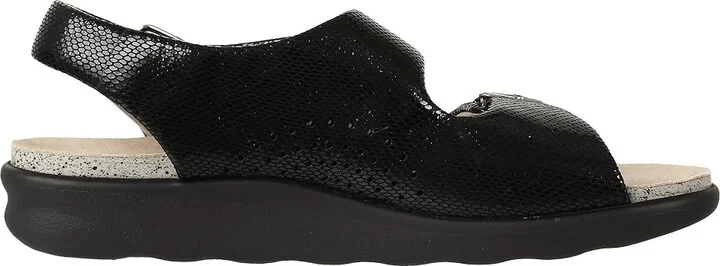 SAS Relaxed Comfort Sandal Women's Shoes Black Snake : 5 M - Medium (B) - Image 8