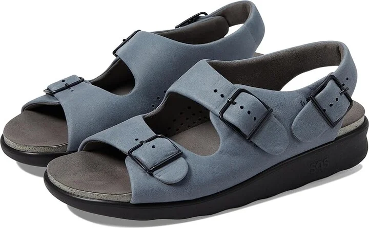 SAS Relaxed Comfort Sandal Women's Shoes Denim : 5 M - Medium (B)