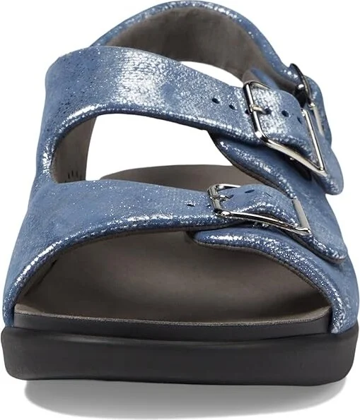 SAS Relaxed Comfort Sandal Women's Shoes Silver/Blue : 7 M - Medium (B) - Image 3