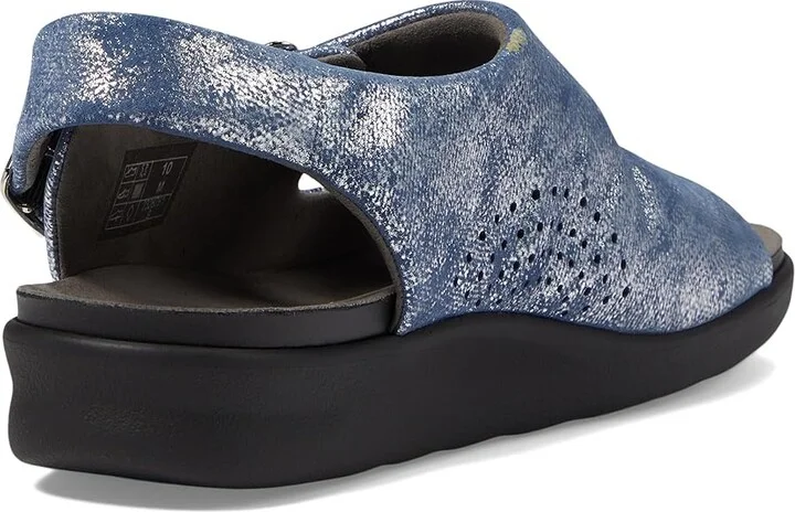 SAS Relaxed Comfort Sandal Women's Shoes Silver/Blue : 7 M - Medium (B) - Image 5