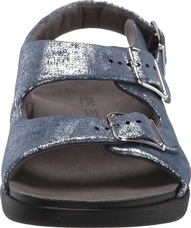 SAS Relaxed Comfort Sandal Women's Shoes Silver/Blue : 7 M - Medium (B) - Image 6