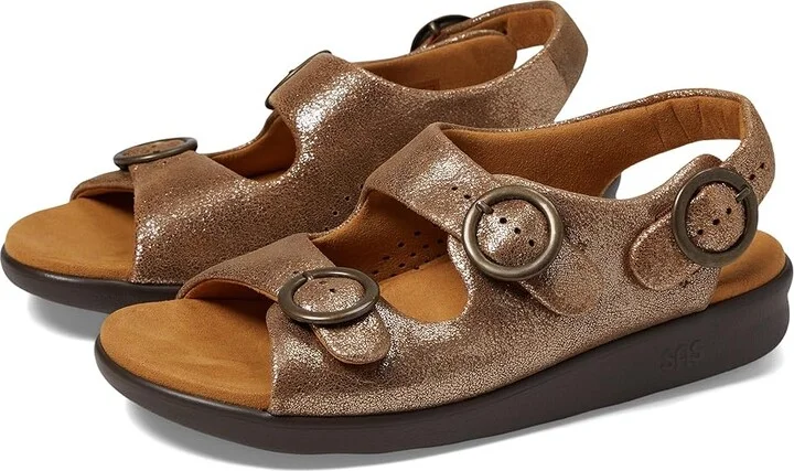 SAS Relaxed Comfort Sandal Women's Shoes Sunstone : 12 W - Wide (C)