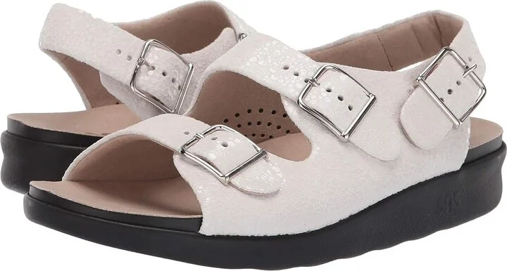 SAS Relaxed Comfort Sandal Women's Shoes Vanilla : 5 M - Medium (B)