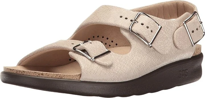 SAS Relaxed Comfort Sandal Women's Shoes Web Linen : 5 M - Medium (B) - Image 2