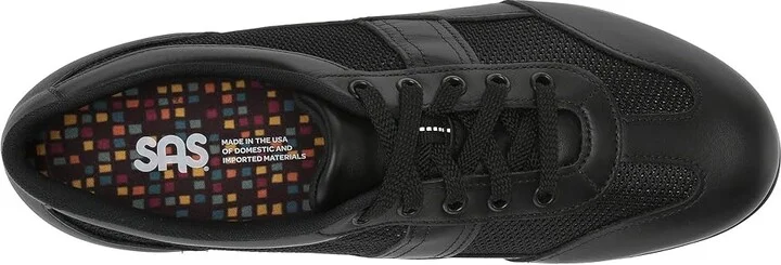 SAS Reverie Non-Slip Comfort Lace Up Women's Shoes Black : 9 S - Slim (AAA) - Image 3