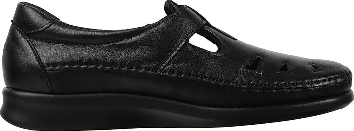 SAS Roamer T-Strap Comfort Loafer Women's Shoes Black : 7 S - Slim (AAA), Leather - Image 8