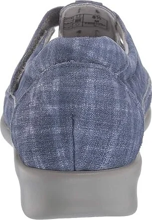 SAS Roamer T-Strap Comfort Loafer Women's Shoes Blue Jay : 7 N - Narrow (AA), Leather - Image 5