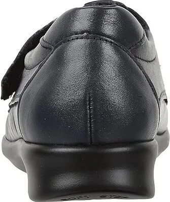 SAS Roamer T-Strap Comfort Loafer Women's Shoes Navy : 7.5 N - Narrow (AA), Leather - Image 5