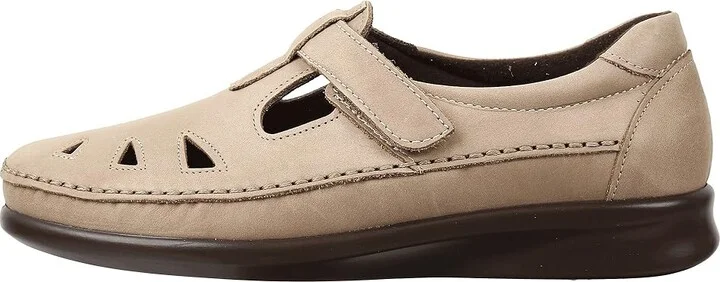 SAS Roamer T-Strap Comfort Loafer Women's Shoes Sage : 7.5 N - Narrow (AA), Leather - Image 7