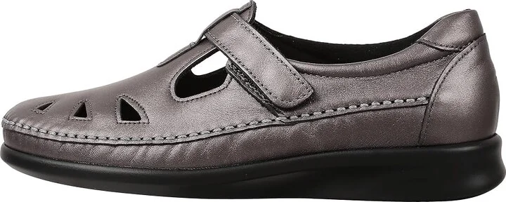 SAS Roamer T-Strap Comfort Loafer Women's Shoes Santolina : 7 M - Medium (B), Leather - Image 7