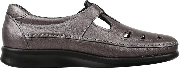 SAS Roamer T-Strap Comfort Loafer Women's Shoes Santolina : 7 M - Medium (B), Leather - Image 8