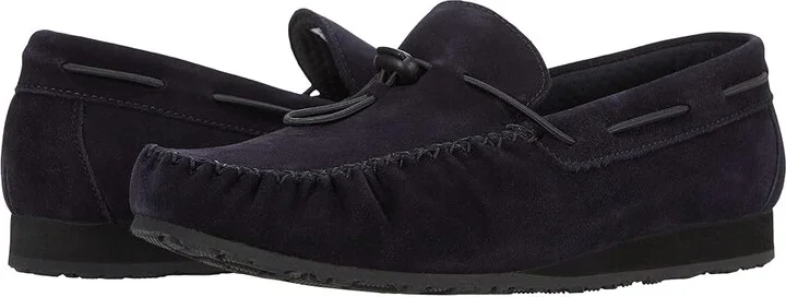 SAS Running Late Women's Shoes Blue Moon : 8 N - Narrow (AA), Leather