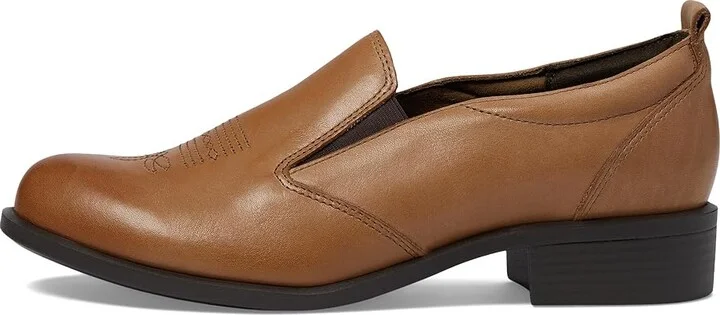 SAS Saddle Slip On Loafer Women's Flat Shoes Hazel : 9 W - Wide (C), Leather - Image 6