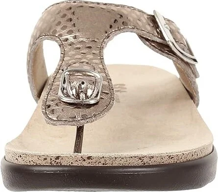 SAS Sanibel Comfort Thong Sandal Women's Shoes Oro : 5 M - Medium (B), Leather - Image 6