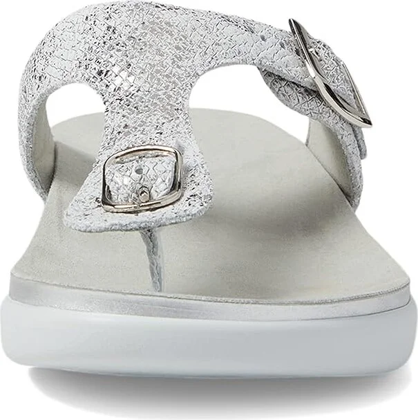 SAS Sanibel Comfort Thong Sandal Women's Shoes Plata : 5.5 M - Medium (B), Leather - Image 2