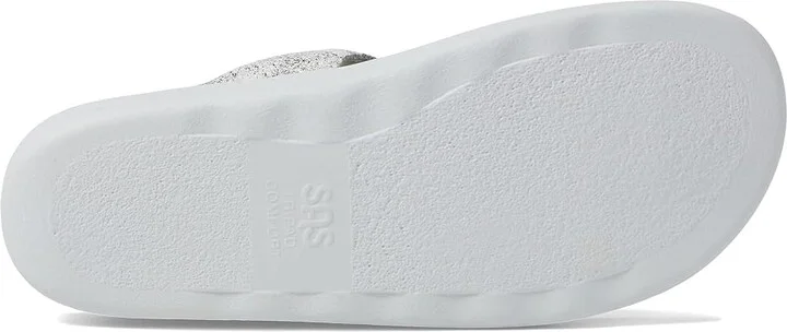 SAS Sanibel Comfort Thong Sandal Women's Shoes Plata : 5.5 M - Medium (B), Leather - Image 3