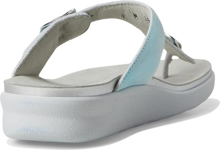 SAS Sanibel Comfort Thong Sandal Women's Shoes Shining Sea : 12 M - Medium (B), Leather - Image 4