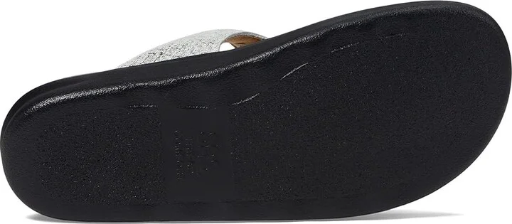 SAS Sanibel Comfort Thong Sandal Women's Shoes Shiny Silver : 7 M - Medium (B), Leather - Image 4